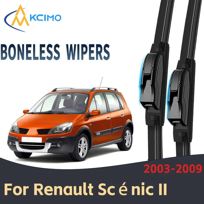 Easy Install Wiper Kit For Renault Scénic II 03-09 Natural Rubber Windshield Wipers Durable Silent Car Care Replacement Parts
Easy Install Wiper Kit For Renault Scénic II 03-09 Natural Rubber Windshield Wipers Durable Silent Car Care Replacement Parts