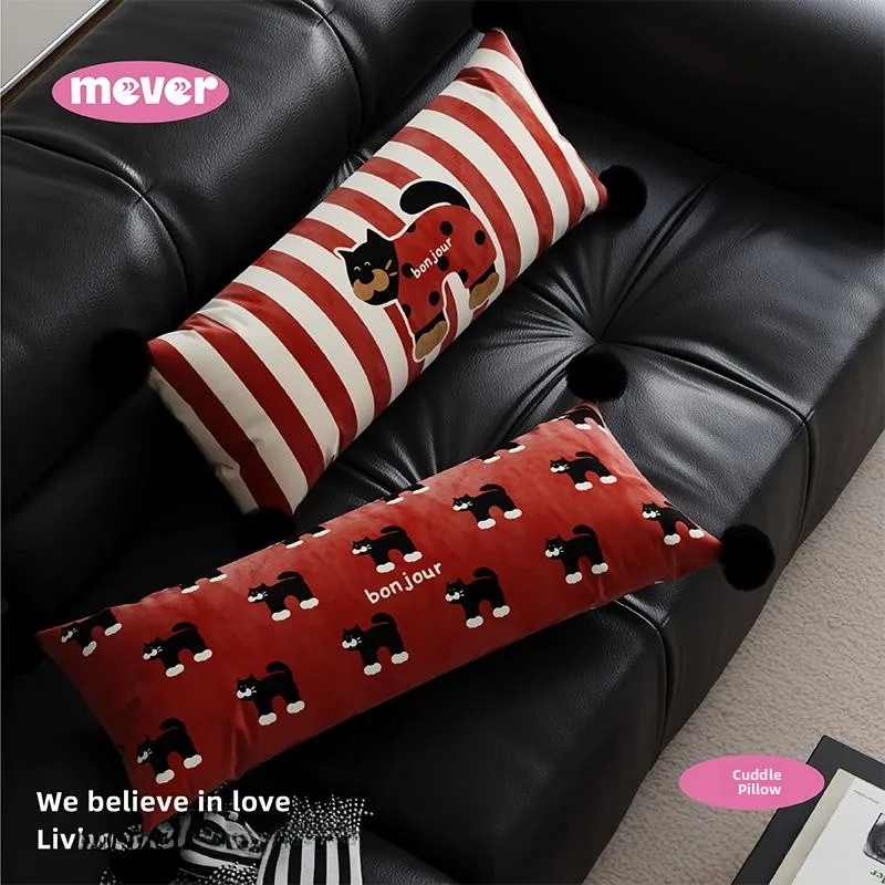 New Year's Atmosphere Red High-End Pillow Sofa Couch Pillowcase Living Room Long Rectangular Cushion Soft Plush Universal Fit
New Year's Atmosphere Red High-End Pillow Sofa Couch Pillowcase Living Room Long Rectangular Cushion Soft Plush Universal Fit