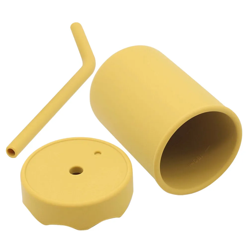 Silicone Training Cup with Straw Lid for Baby Toddler Resistant Healthy Baby Silicone Cup with Straw
Silicone Training Cup with Straw Lid for Baby Toddler Resistant Healthy Baby Silicone Cup with Straw