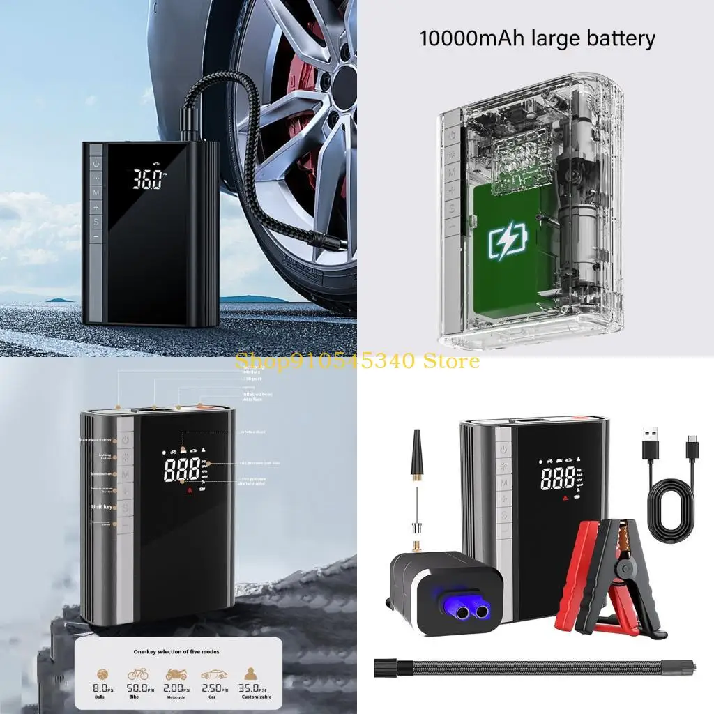 U2JA воздушные компрессор беспроводные надувные насосы Портативные воздушные насосы Инфтатор шины Digita 
U2JA воздушные компрессор беспроводные надувные насосы Портативные воздушные насосы Инфтатор шины Digita
