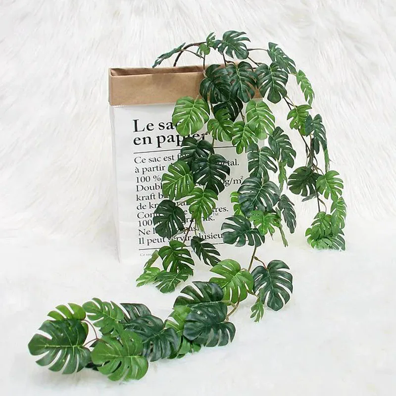 4Pc/lot Artificial Turtle Leaf Rattan Fake Green Plant Vines Wall Hanging for Home Garden Wedding Event Decor Hanging Ornaments
4Pc/lot Artificial Turtle Leaf Rattan Fake Green Plant Vines Wall Hanging for Home Garden Wedding Event Decor Hanging Ornaments