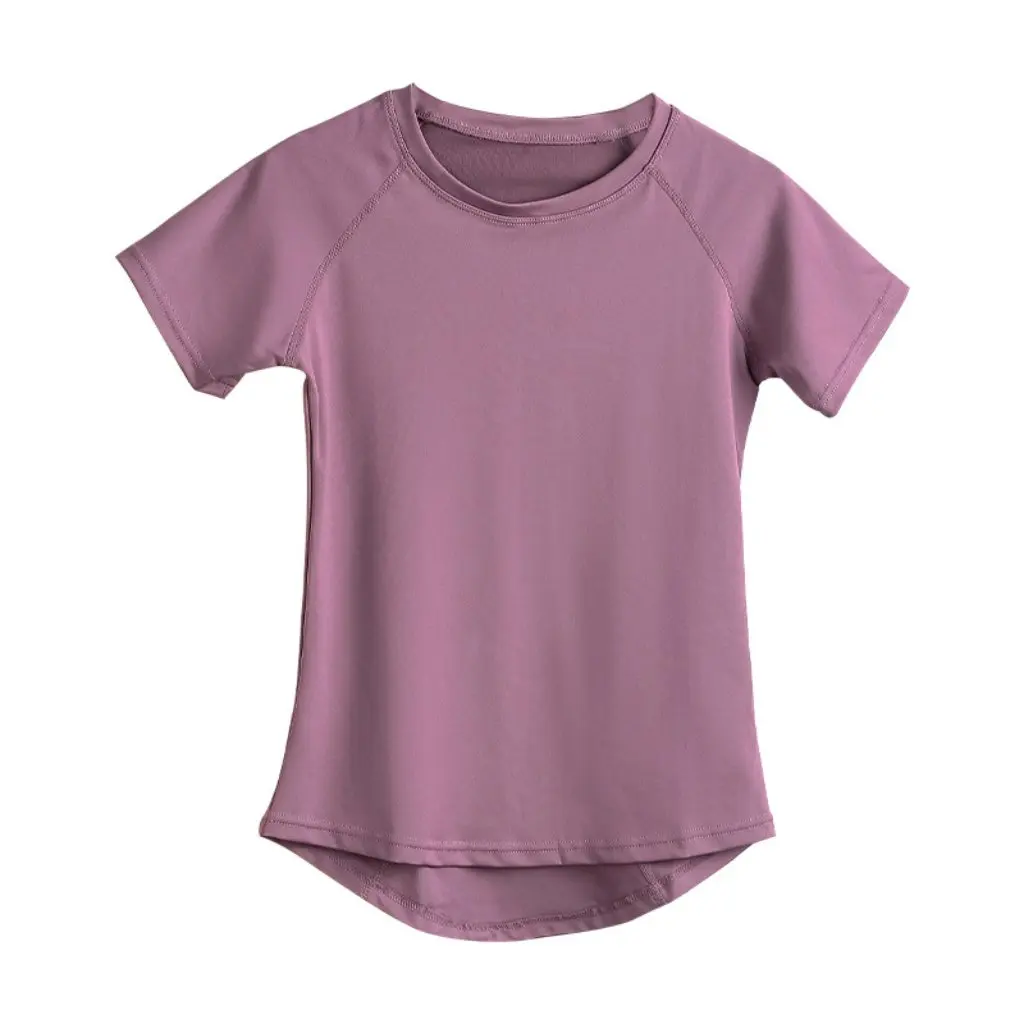 Women's Summer Sports Top Loose Fit Short-Sleeved T-shirt Mesh Stitching for Running Fitness Pilates Training Yoga 
Women's Summer Sports Top Loose Fit Short-Sleeved T-shirt Mesh Stitching for Running Fitness Pilates Training Yoga