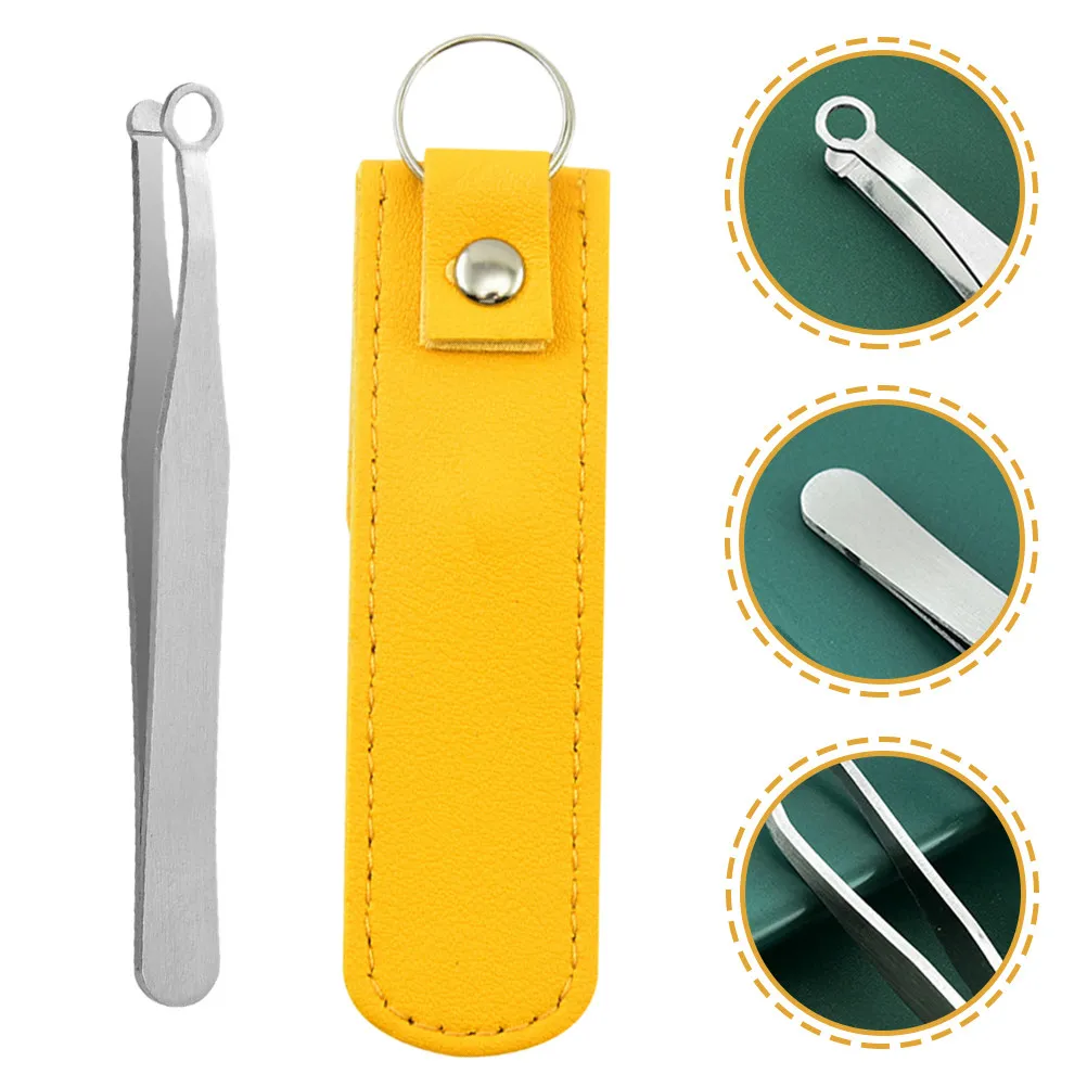 1 set Stainless Steel Nose Hair Trimmer Metal Tweezers For Men Reusable Nasal Clippers Grooming Tool Travel Hair Removal
1 set Stainless Steel Nose Hair Trimmer Metal Tweezers For Men Reusable Nasal Clippers Grooming Tool Travel Hair Removal