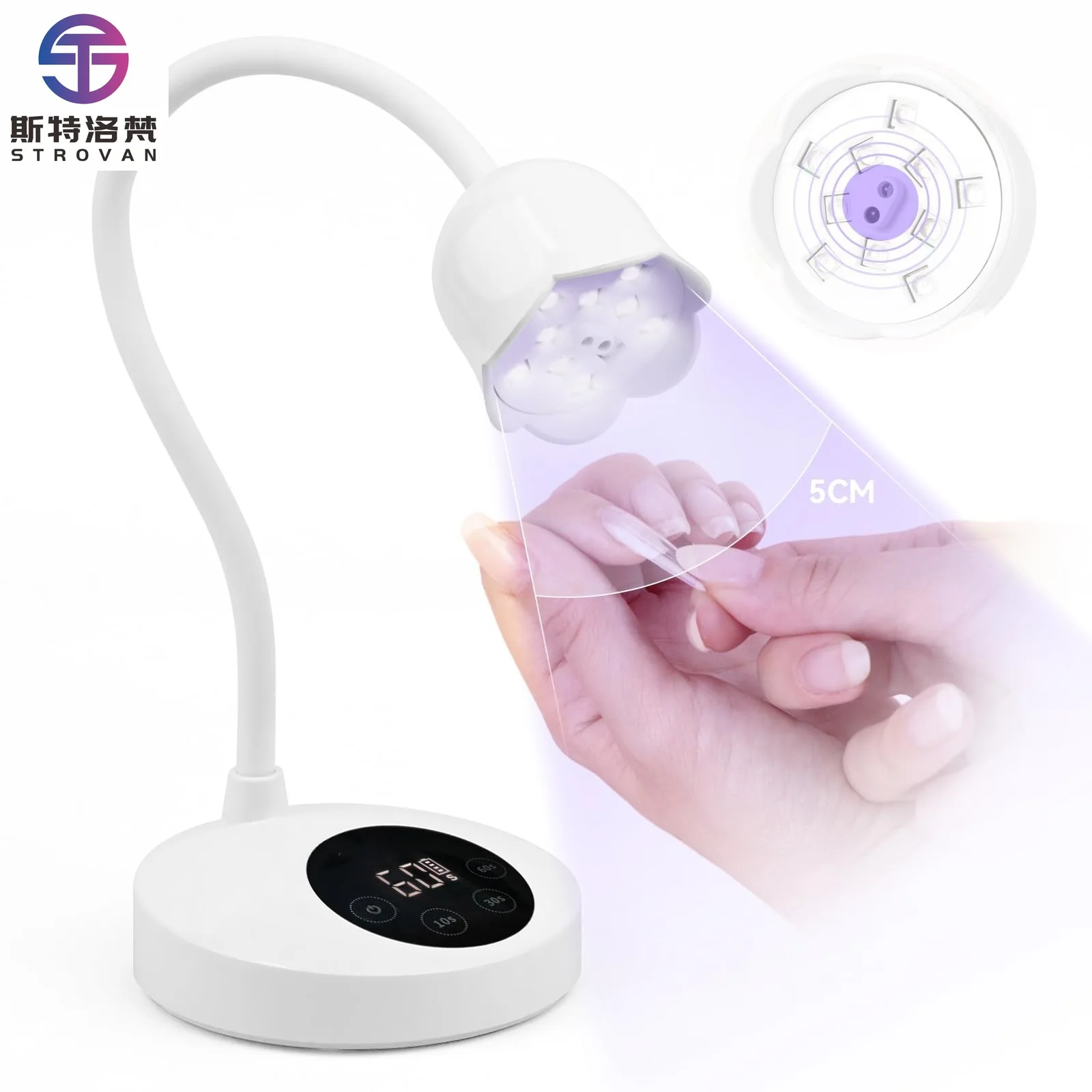 STLF LZS White Fast Mini Wireless UV Gel Lamp LED Hand Dryer EU Plug Electric Power Source Made of Plastic for Nail Master
STLF LZS White Fast Mini Wireless UV Gel Lamp LED Hand Dryer EU Plug Electric Power Source Made of Plastic for Nail Master
