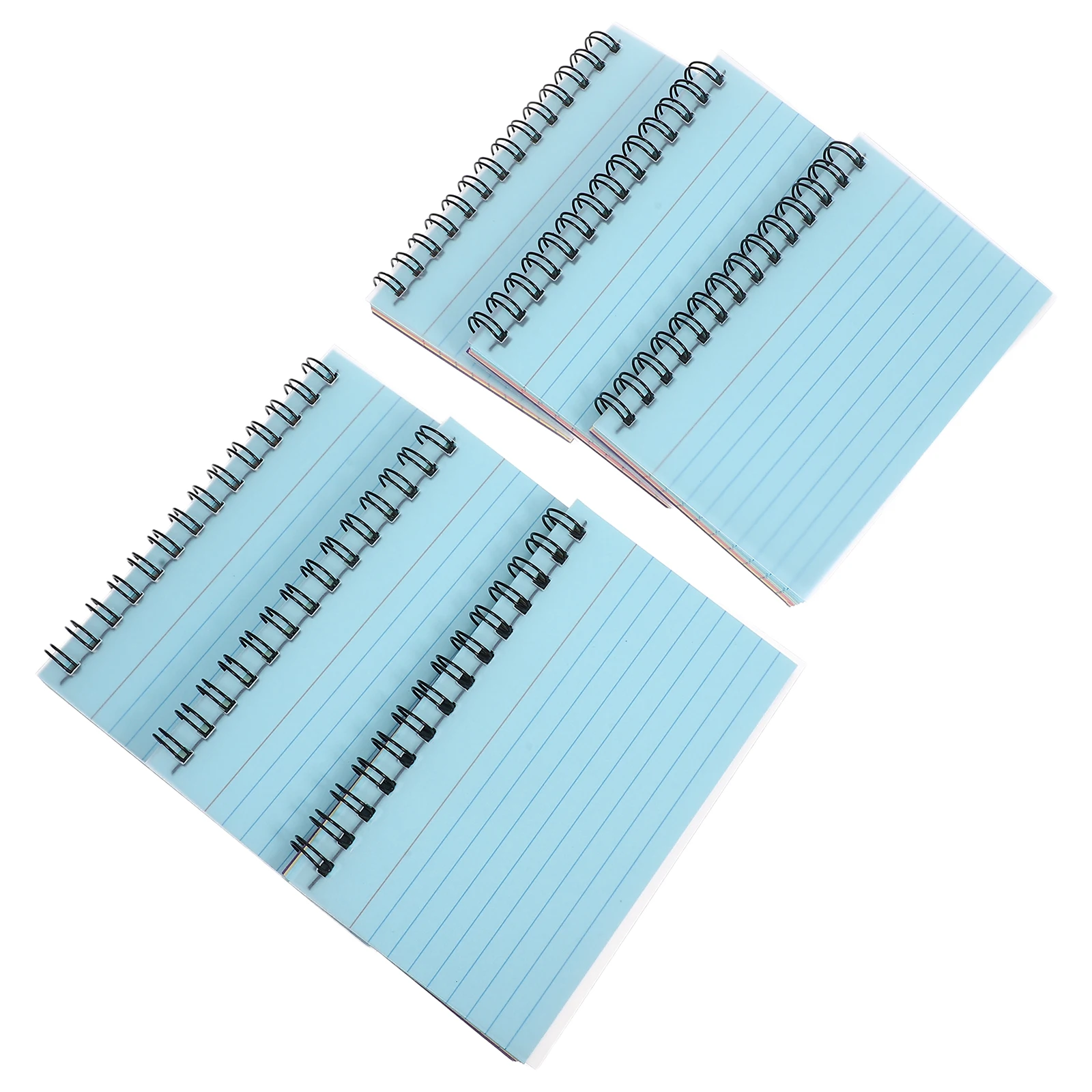 6pcs Mini Tearable Coil Notebooks Colorful Pocket Sized Paper Ideal Writing Drawing Notetaking Small Loose Leaf
6pcs Mini Tearable Coil Notebooks Colorful Pocket Sized Paper Ideal Writing Drawing Notetaking Small Loose Leaf