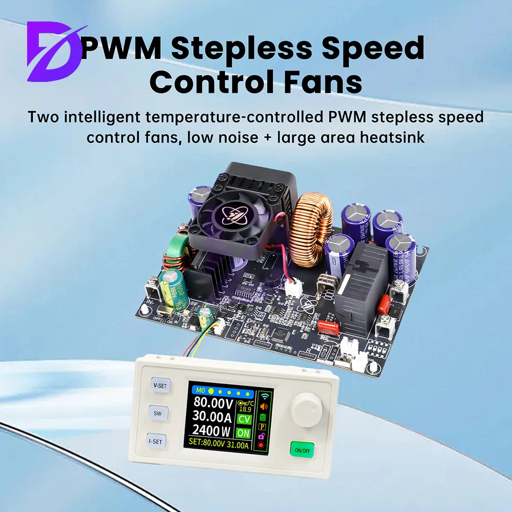 XY8030S XY12530S CNC Adjustable DC Step-Down Power Supply Constant Voltage and Current Module 2400W 3750W
XY8030S XY12530S CNC Adjustable DC Step-Down Power Supply Constant Voltage and Current Module 2400W 3750W