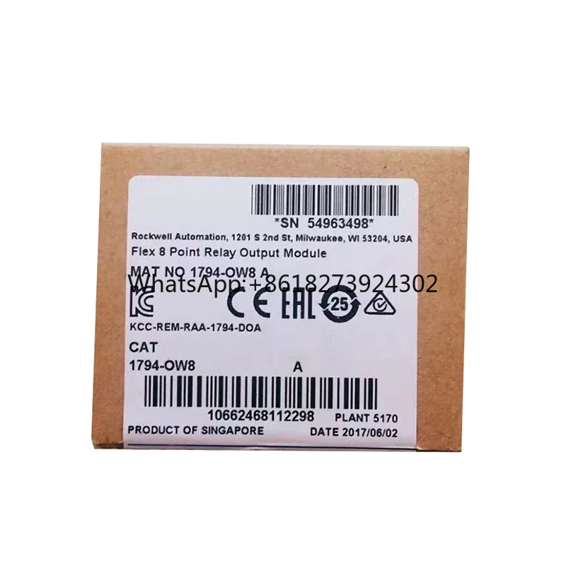 New original packaging 1794-OW8 1794OW8 17940W8 1 year warranty {No.24arehouse spot} Immediately sent
New original packaging 1794-OW8 1794OW8 17940W8 1 year warranty {No.24arehouse spot} Immediately sent