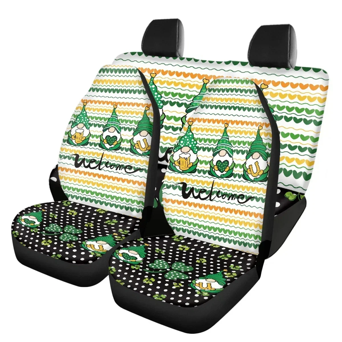 New St. Patrick's Day Dwarf Sesign Front and Back Seat Cover Easy to Intall Car Interior Decor Acessaries St. Patrick's Day Gift
New St. Patrick's Day Dwarf Sesign Front and Back Seat Cover Easy to Intall Car Interior Decor Acessaries St. Patrick's Day Gift