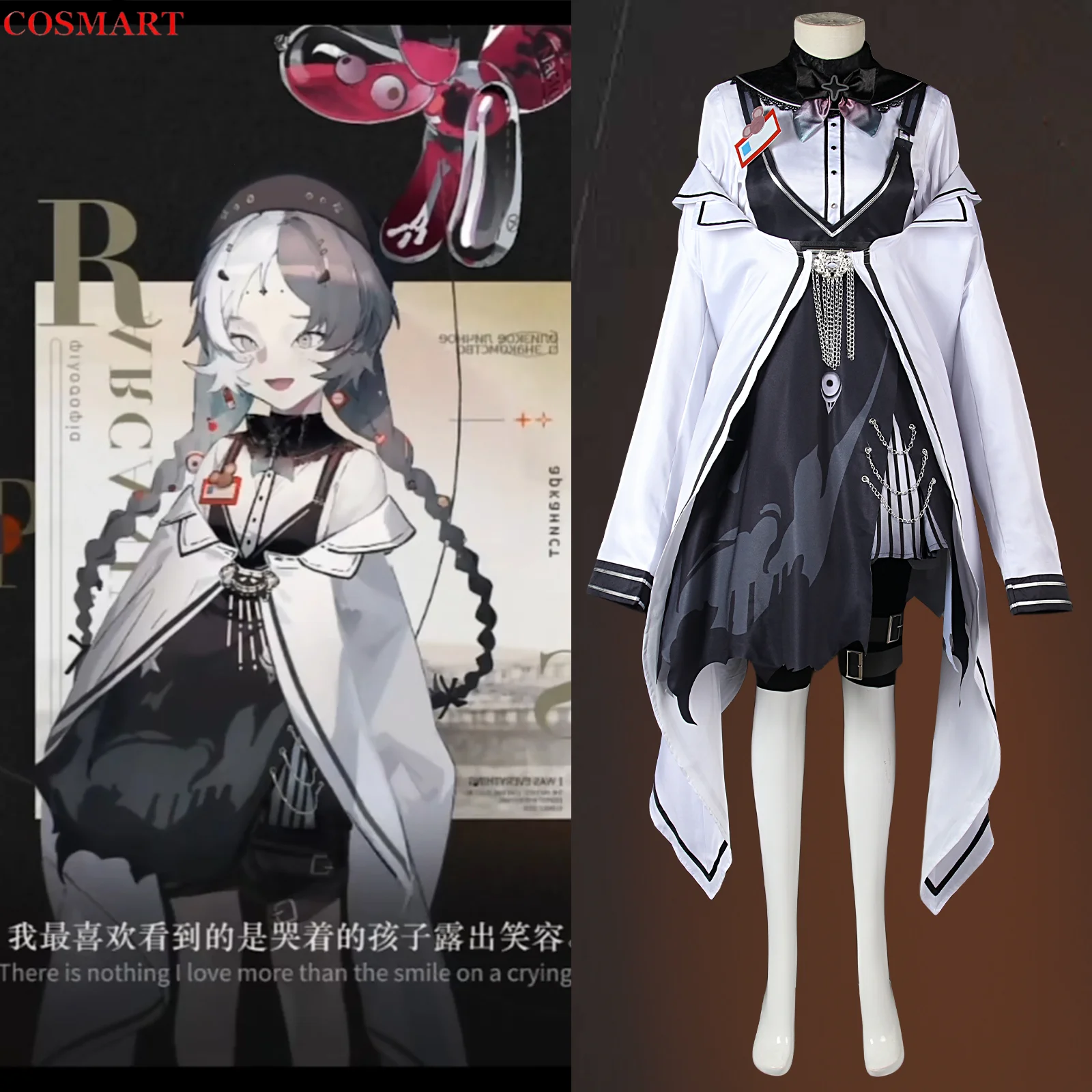COSMART Reverse:1999 Balloon Party Dress Cosplay Costume Cos Game Anime Party Uniform Hallowen Play Role Clothes Clothing
COSMART Reverse:1999 Balloon Party Dress Cosplay Costume Cos Game Anime Party Uniform Hallowen Play Role Clothes Clothing
