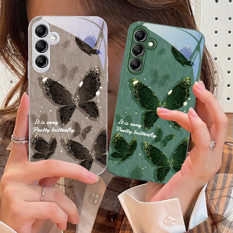 Bright Pearl Butterfly For Samsung Galaxy A14 4G 20 30 52 20S 21S 22 A32 33 34 42 50 51 53 54 70 71 72 73 5G Glass Phone Case
Bright Pearl Butterfly For Samsung Galaxy A14 4G 20 30 52 20S 21S 22 A32 33 34 42 50 51 53 54 70 71 72 73 5G Glass Phone Case