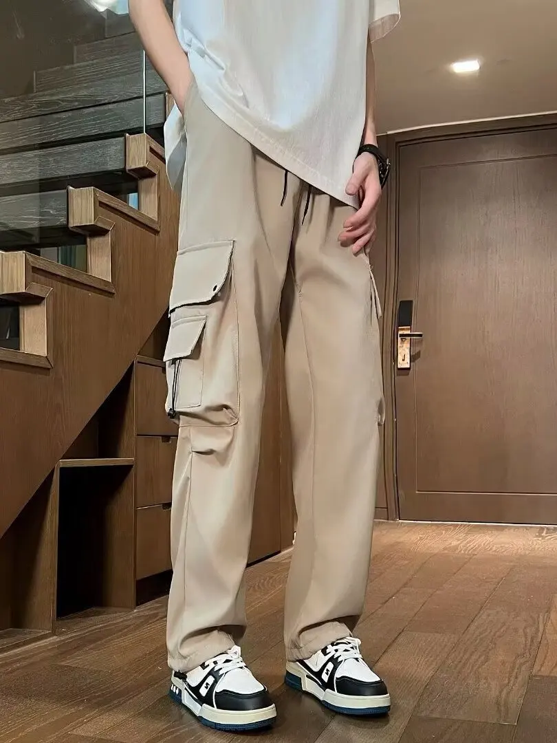 Новые повседневные свободные брюки прямого кроя для мальчиков-подростков, коллекция Весна 2026, в стиле High Street
Новые повседневные свободные брюки прямого кроя для мальчиков-подростков, коллекция Весна 2026, в стиле High Street