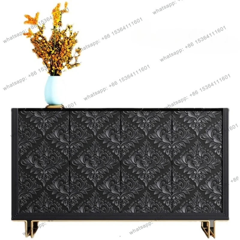 Light luxury porch cabinet marble entrance door shoe cabinet entrance integrated against the wall decoration large capacity
Light luxury porch cabinet marble entrance door shoe cabinet entrance integrated against the wall decoration large capacity