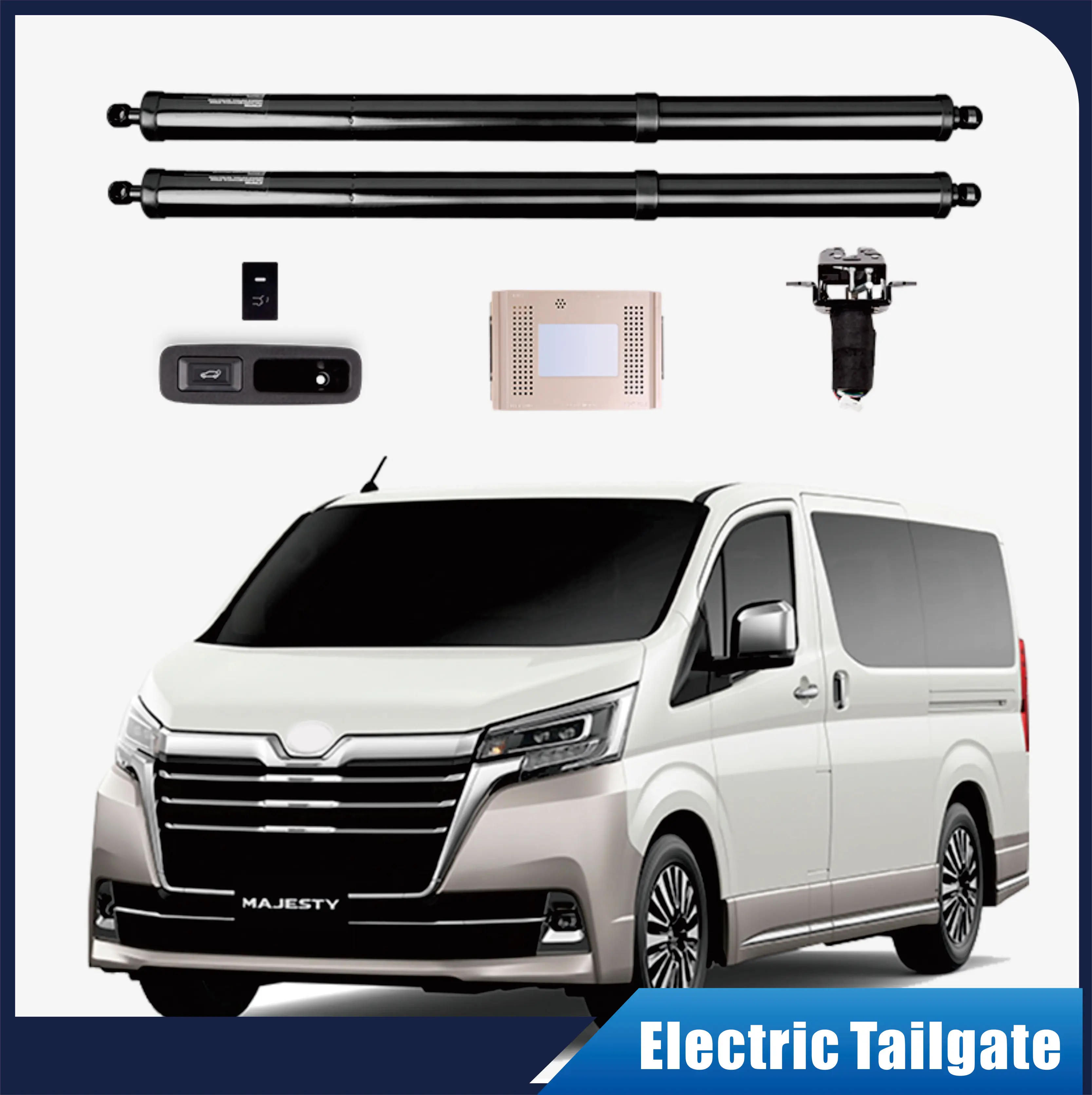 Car Power Trunk Lift For TOYOTA Majesty 2019+ GDH 300 Electric Hatch Tailgate Tail gate Strut Auto Rear Door Actuator
Car Power Trunk Lift For TOYOTA Majesty 2019+ GDH 300 Electric Hatch Tailgate Tail gate Strut Auto Rear Door Actuator