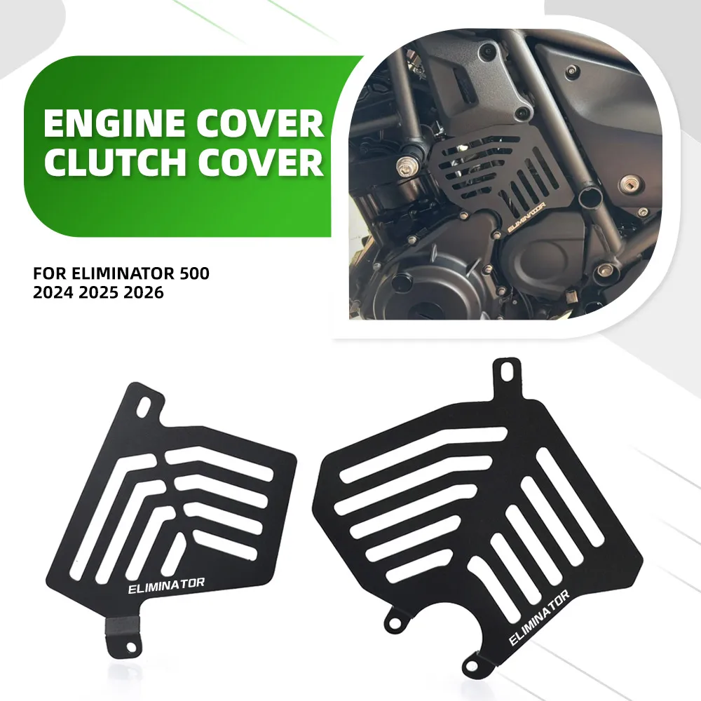 Eliminator500 Motorcycle Engine Cover Clutch Cover Frame Guard Protection For Kawasaki Eliminator 500 2024 2025 2026 Accessories
Eliminator500 Motorcycle Engine Cover Clutch Cover Frame Guard Protection For Kawasaki Eliminator 500 2024 2025 2026 Accessories