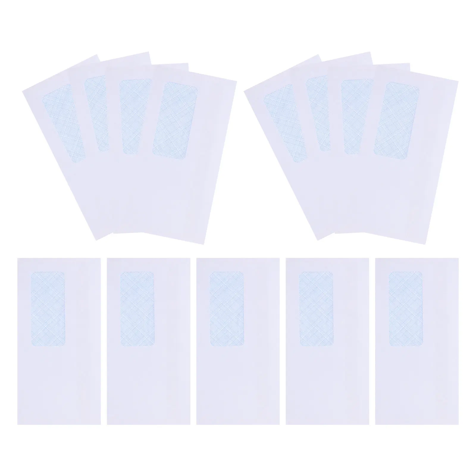 50Pcs White Self-Adhesive Security Envelopes with Left Window for Sensitive Documents Bills Resumes Receipts Office Mail Use
50Pcs White Self-Adhesive Security Envelopes with Left Window for Sensitive Documents Bills Resumes Receipts Office Mail Use