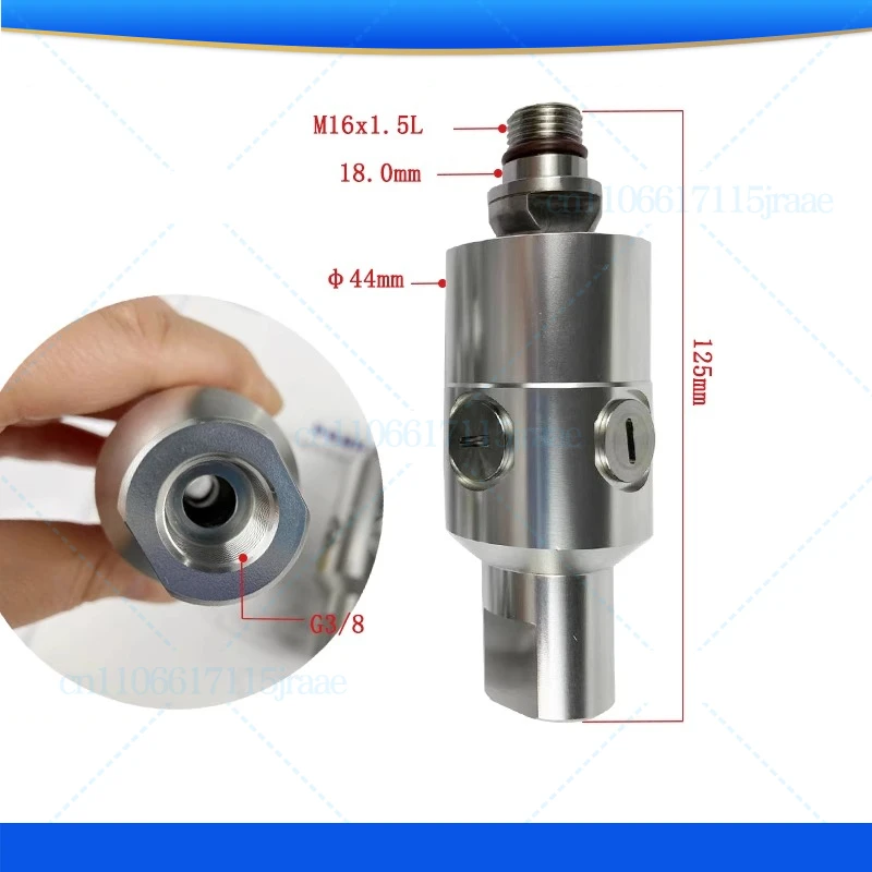 Для ROTO FLUX A10-1702-05LМашинный инструмент, обрабатывающий центр, выпуск воды, глубокое сверление отверстий, высокоскоростное вращающееся соединение высокого давления
Для ROTO FLUX A10-1702-05LМашинный инструмент, обрабатывающий центр, выпуск воды, глубокое сверление отверстий, высокоскоростное вращающееся соединение высокого давления