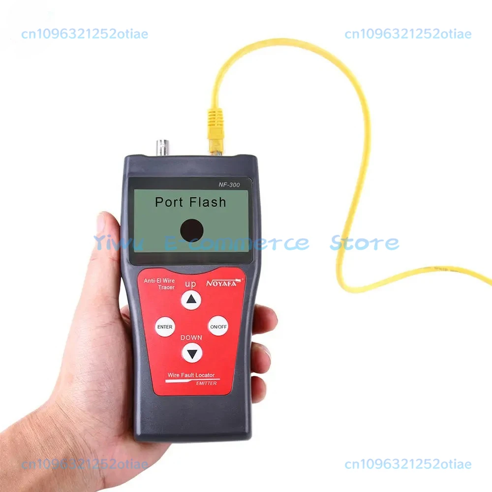 NF-300 Cable Continuity Short Circuit Test Tool Portable Wire Tracer Tracker Fault Locator Detector
NF-300 Cable Continuity Short Circuit Test Tool Portable Wire Tracer Tracker Fault Locator Detector