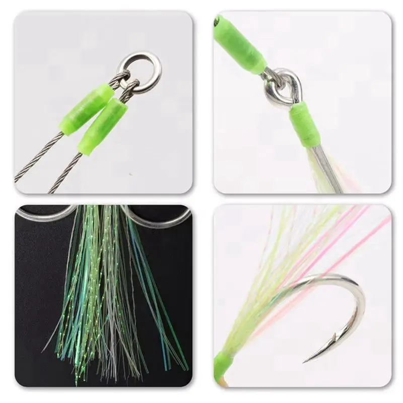 Fishing Tackle Auxiliary Hooks Stainless Steel Lighted Tube Solid Ring Tackle Boat Tackle
Fishing Tackle Auxiliary Hooks Stainless Steel Lighted Tube Solid Ring Tackle Boat Tackle