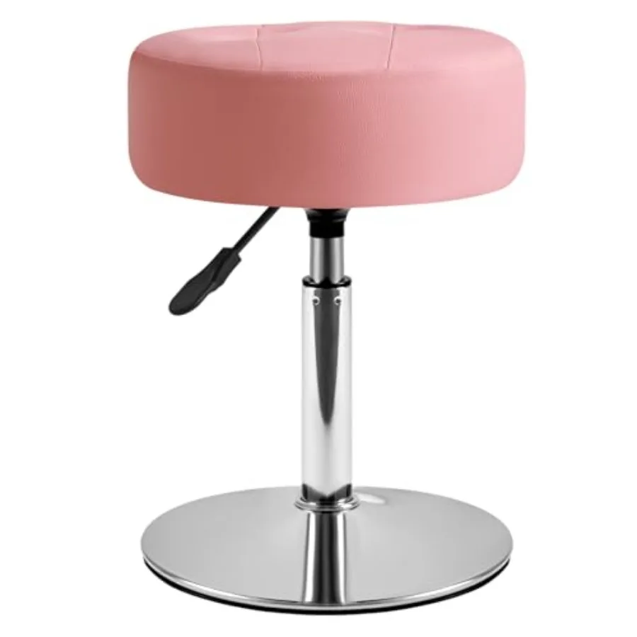 Height Adjustable 360°Swivel Vanity Stool Tufted Round Vanity Chair for Makeup Room Faux Leather Vanity Stool for Bathroom Livi
Height Adjustable 360°Swivel Vanity Stool Tufted Round Vanity Chair for Makeup Room Faux Leather Vanity Stool for Bathroom Livi