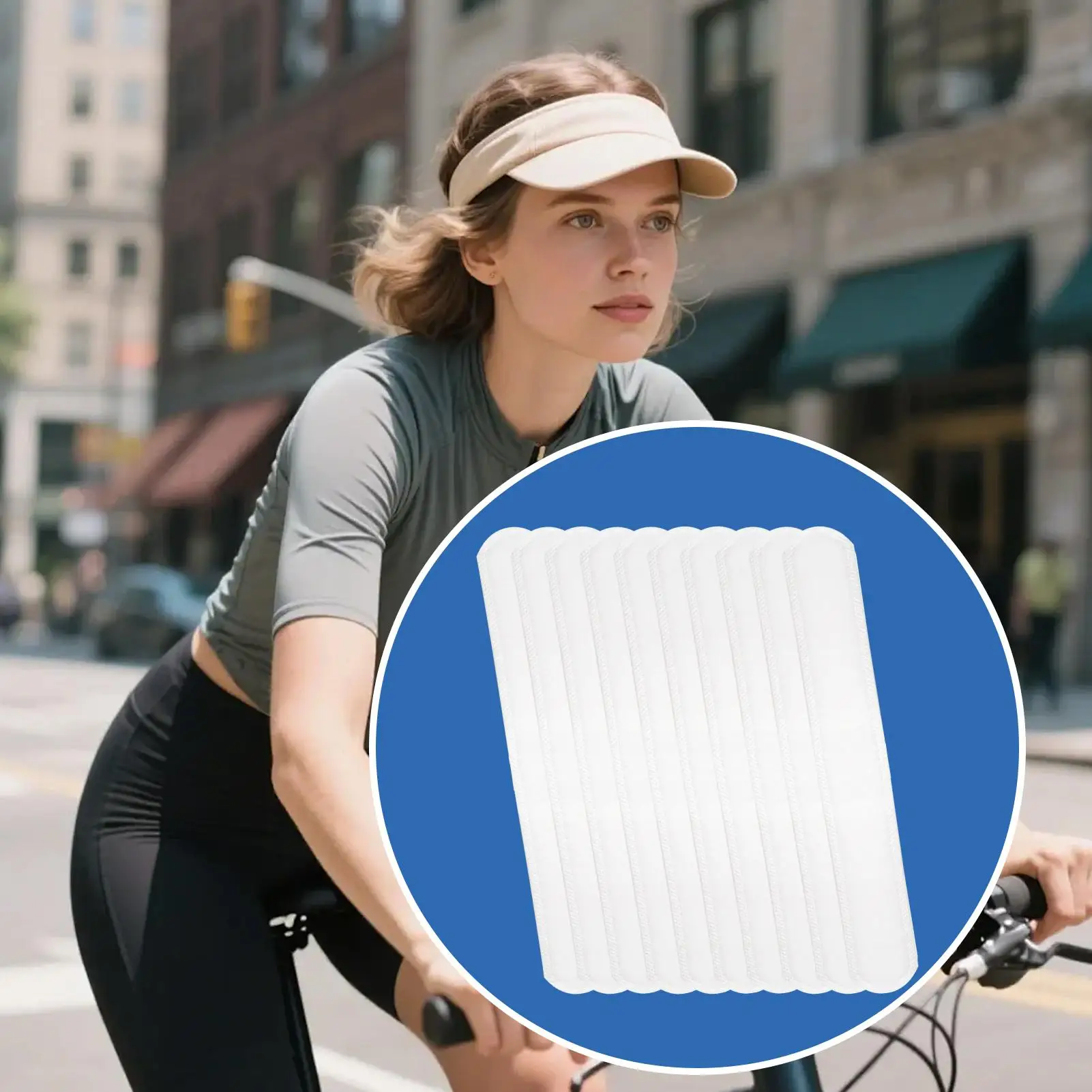 Sweat Pads For Collar Invisible Self-Adhesive Brim Liner Collar Protector Sweatpads For Men Women Teens Adults Home Indoor Sport
Sweat Pads For Collar Invisible Self-Adhesive Brim Liner Collar Protector Sweatpads For Men Women Teens Adults Home Indoor Sport