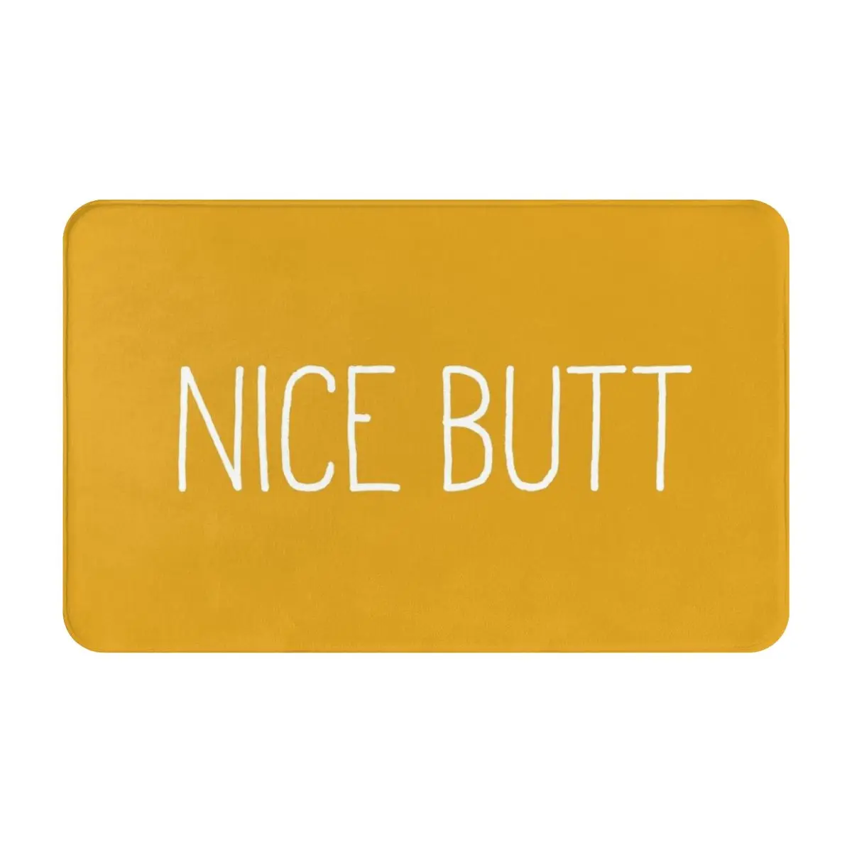 Flannel Non-Slip Floor Mat Nice Butt Mustard Quick-Dry and Cozy Area Rug for Bathroom, Hallway, and Living Space
Flannel Non-Slip Floor Mat Nice Butt Mustard Quick-Dry and Cozy Area Rug for Bathroom, Hallway, and Living Space
