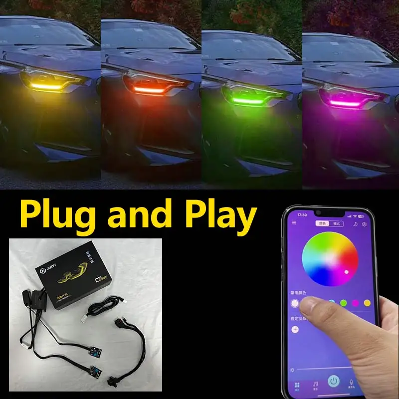 For BMW 2 Series M2 G87 G42 M240i LED Headlights CSL Style RGB DRL Automotive Accessories Plug and Play
For BMW 2 Series M2 G87 G42 M240i LED Headlights CSL Style RGB DRL Automotive Accessories Plug and Play