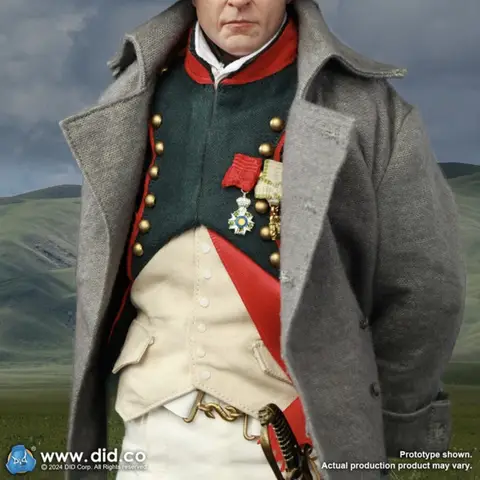 DID E60079 1/6 Scale Dark Green Military Uniform Napoleon Clothes Accessories Set Fit 12Inchs Male Action Figure Body