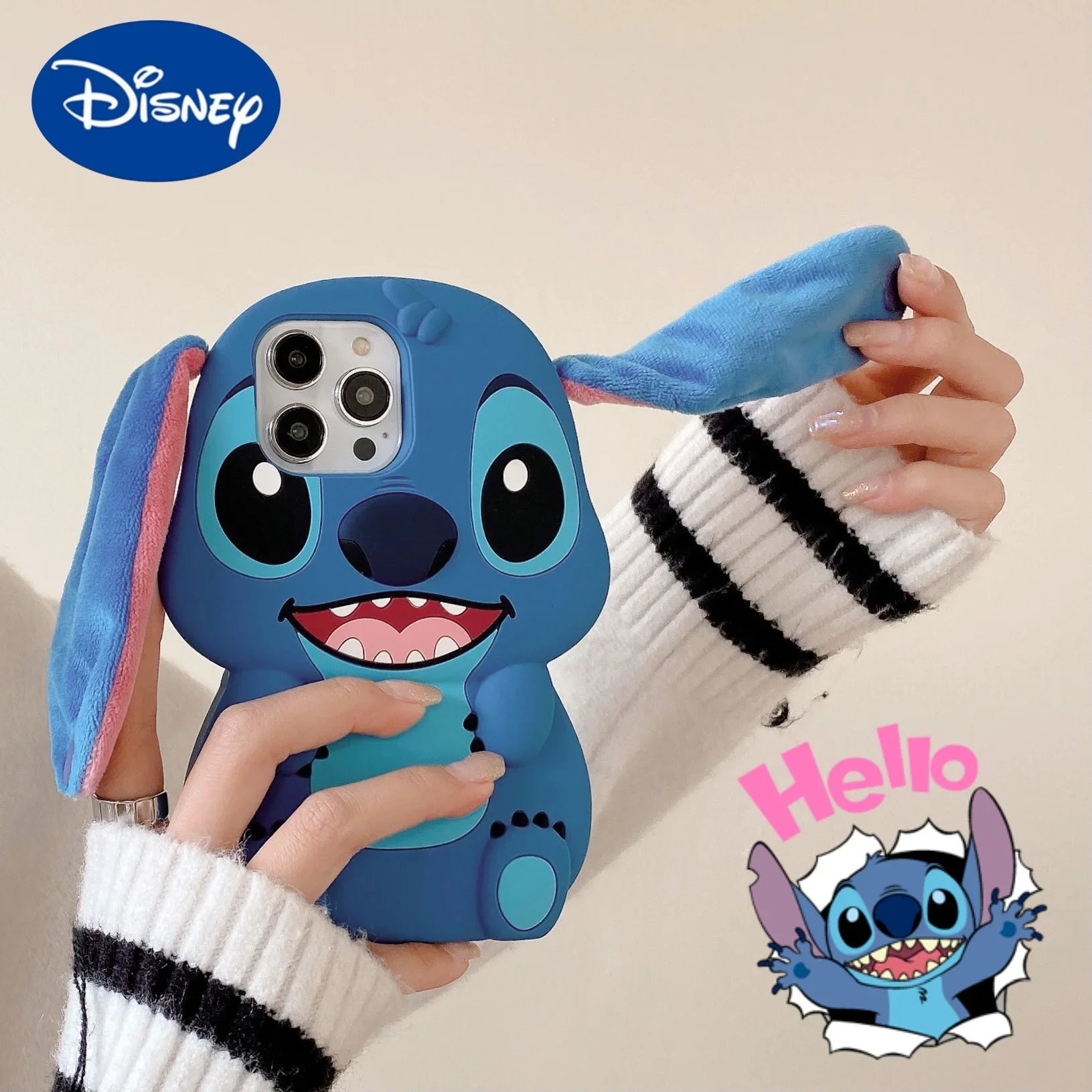 For IPhone 15 Pro Max 11 12 Pro Max 14 Pro 14 Plus 13 12 Kawaii Sit Stitch Big Ear Button Strap Cartoon Silicon Soft Phone Case
For IPhone 15 Pro Max 11 12 Pro Max 14 Pro 14 Plus 13 12 Kawaii Sit Stitch Big Ear Button Strap Cartoon Silicon Soft Phone Case