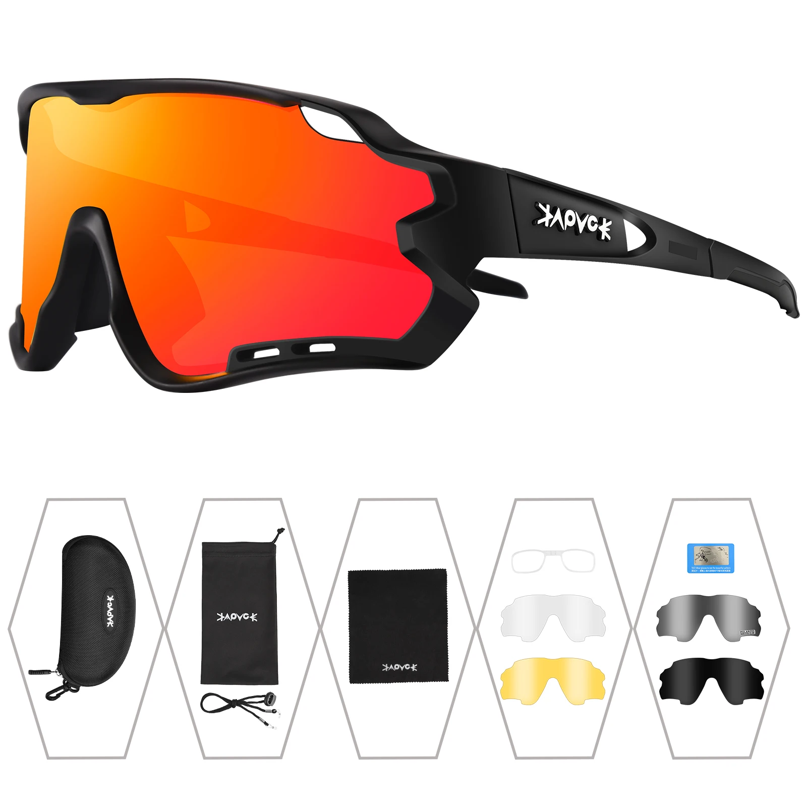 2023 Men Women Road Bike Glasses Cycling Polarized 5 Lens Sunglasses Bicycle Sport Goggle Mountain Outdoor Fishing Eyewear MTB
2023 Men Women Road Bike Glasses Cycling Polarized 5 Lens Sunglasses Bicycle Sport Goggle Mountain Outdoor Fishing Eyewear MTB