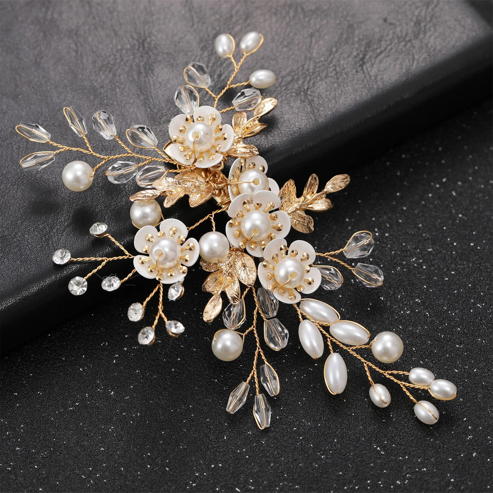 Silver Crushed Hair Clip Barrettes White Flowers Sparkling Hair Weaving Jewelry for Thick Curly Hair Styling Decorative SAL99
Silver Crushed Hair Clip Barrettes White Flowers Sparkling Hair Weaving Jewelry for Thick Curly Hair Styling Decorative SAL99