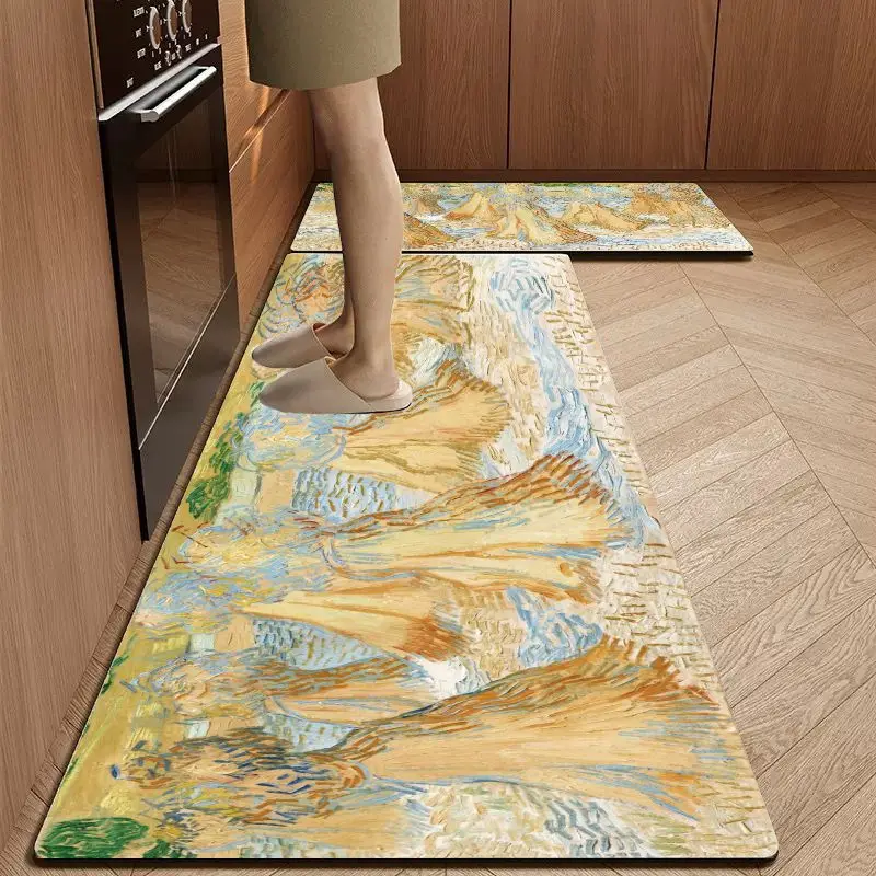 VIKAMA 2 шт. Кухонный длинный напольный коврик - Домашний коврик для ванной комнаты - Дверной коврик - Водопоглощающий - Противоскользящий - Анти-масло - Украшение дома
VIKAMA 2 шт. Кухонный длинный напольный коврик - Домашний коврик для ванной комнаты - Дверной коврик - Водопоглощающий - Противоскользящий - Анти-масло - Украшение дома