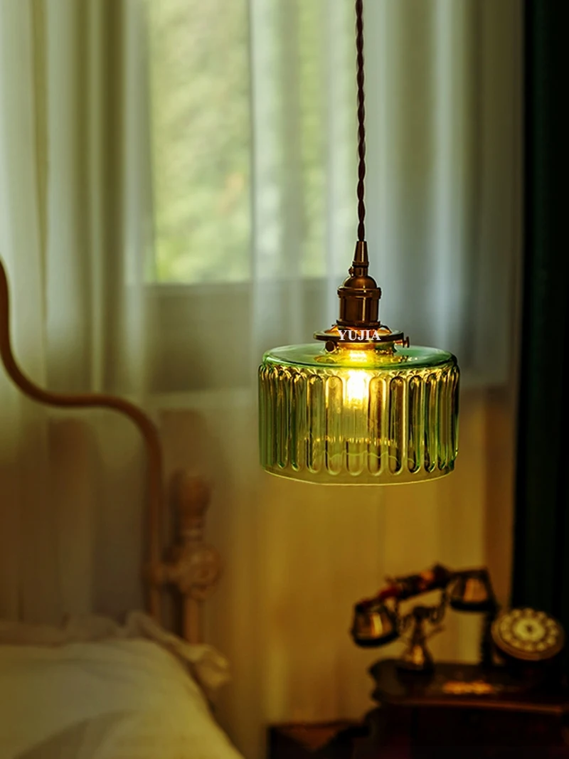 Design Glass Pendant Lamps Modern Hanging Lights Cords for Dining Bedside Home Decorative Japanese Led Lustre Pendente Copper
Design Glass Pendant Lamps Modern Hanging Lights Cords for Dining Bedside Home Decorative Japanese Led Lustre Pendente Copper