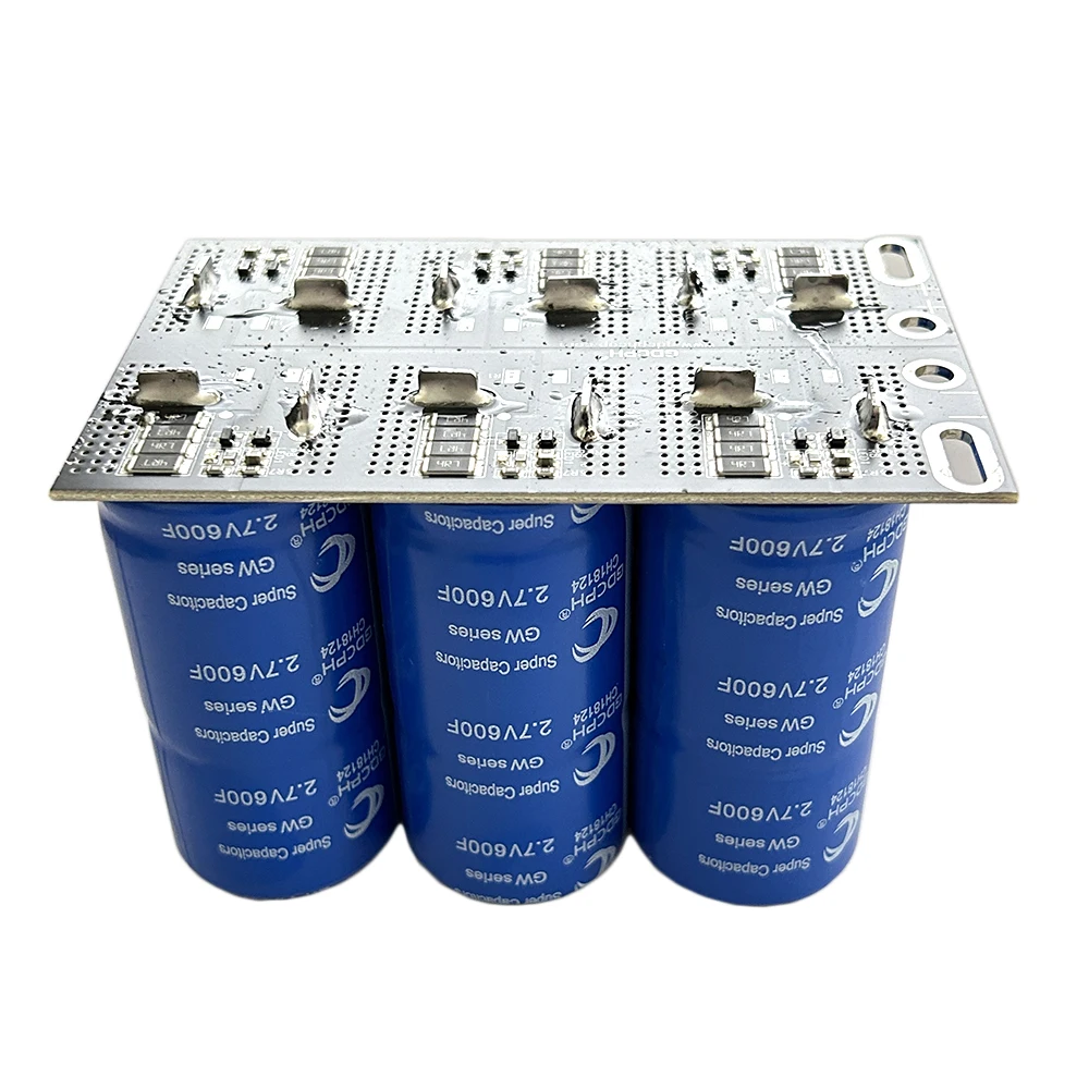 1Set 16V100F Automotive Rectifier Module 2.7V600F 6Pcs Connection Large Capacity High Current With Balance Protection Plate 
1Set 16V100F Automotive Rectifier Module 2.7V600F 6Pcs Connection Large Capacity High Current With Balance Protection Plate