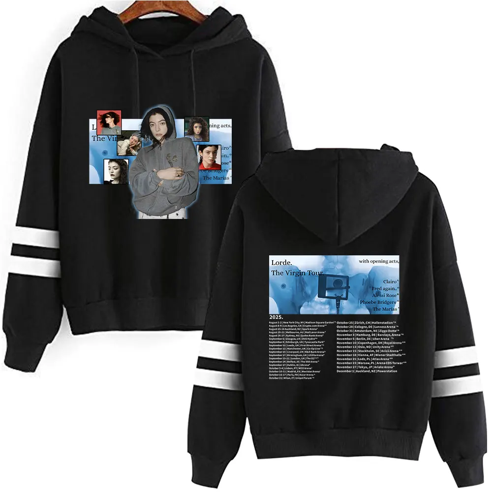 Lorde Logo Pullovers Unisex Fashion Pocketless Parallel Bars Sleeve Streetwear
Lorde Logo Pullovers Unisex Fashion Pocketless Parallel Bars Sleeve Streetwear