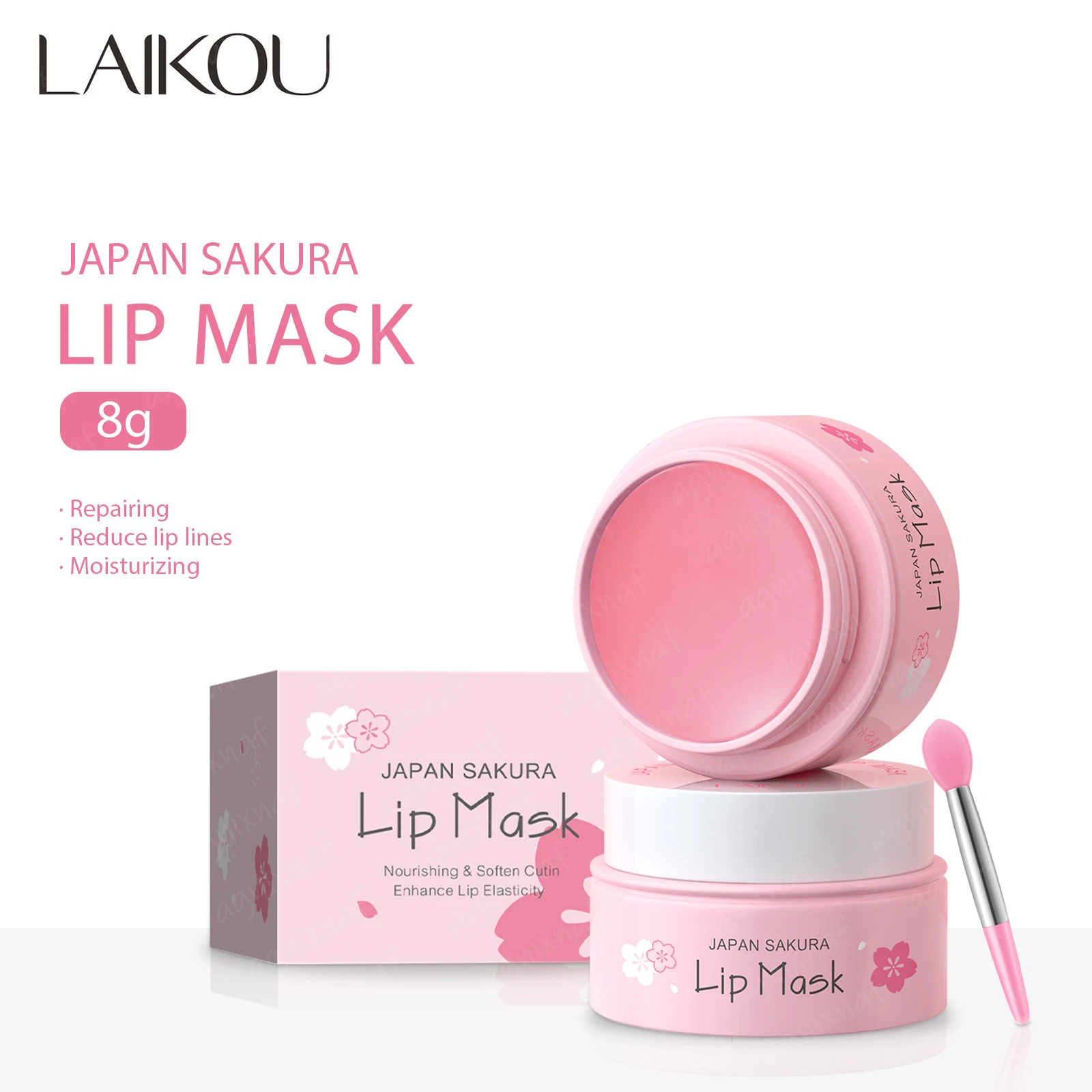 Laikou Sakura 8g Lip Sleeping Mask – with Hyaluronic Acid, Repairs Cracked Lips Overnight
Laikou Sakura 8g Lip Sleeping Mask – with Hyaluronic Acid, Repairs Cracked Lips Overnight