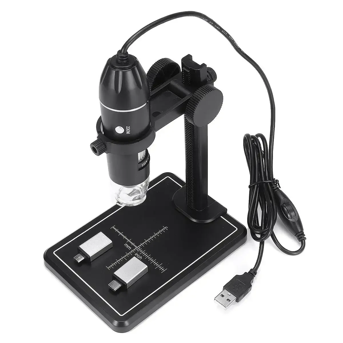 Electronic Microscope Endoscope Zoom Camera Magnifier Lift Stand Adapter 1600X 8 LEDs 2MP Professional USB Digital Microscope
Electronic Microscope Endoscope Zoom Camera Magnifier Lift Stand Adapter 1600X 8 LEDs 2MP Professional USB Digital Microscope