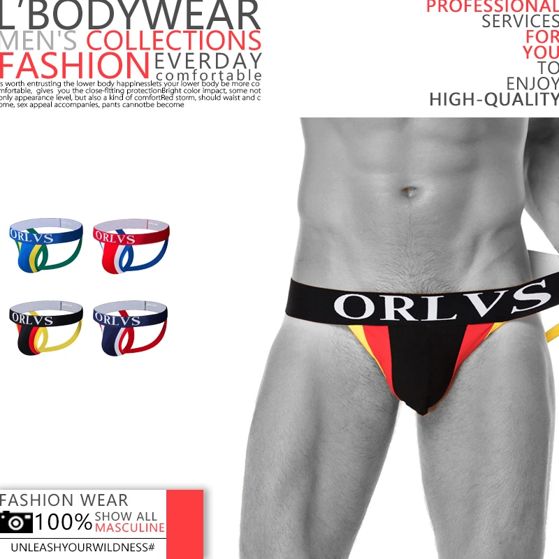 4 PCS Men's Cotton Color Block Double T-Back Thong, Convex Pouch High Elastic Waistband Sport Underwear
4 PCS Men's Cotton Color Block Double T-Back Thong, Convex Pouch High Elastic Waistband Sport Underwear