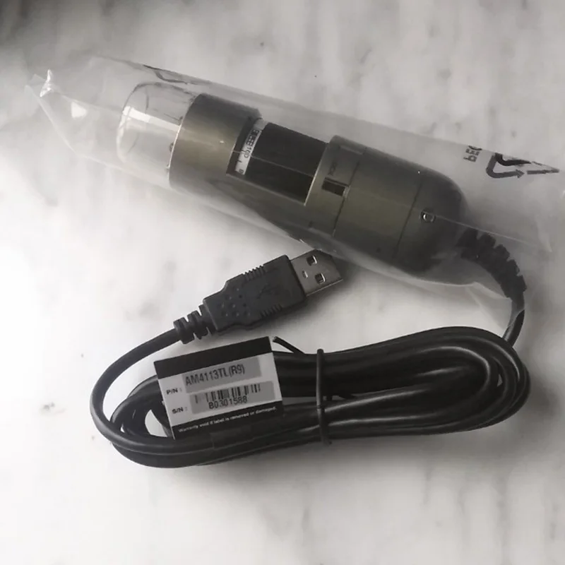 2026 Dino-lite 20x~90x Digital Microscope AM4113TL with 1.3 Megapixels Resolution Long Working Distance Optics.
2026 Dino-lite 20x~90x Digital Microscope AM4113TL with 1.3 Megapixels Resolution Long Working Distance Optics.