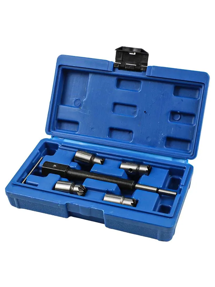 For Diesel Injector Maintenance Carbon Cleaning Tool 5PCS Cutter Kit Flat Angled Reamer Hex Key Included For Diesel Engines
For Diesel Injector Maintenance Carbon Cleaning Tool 5PCS Cutter Kit Flat Angled Reamer Hex Key Included For Diesel Engines
