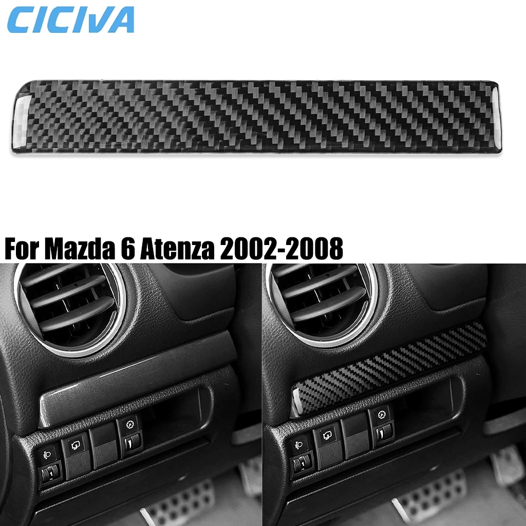For Mazda 6 Atenza 2002 2003 2004 2005 2006 2007 2008 Carbon Fiber Dashboard Driver Trim Interior Accessories Cover Stickers
For Mazda 6 Atenza 2002 2003 2004 2005 2006 2007 2008 Carbon Fiber Dashboard Driver Trim Interior Accessories Cover Stickers