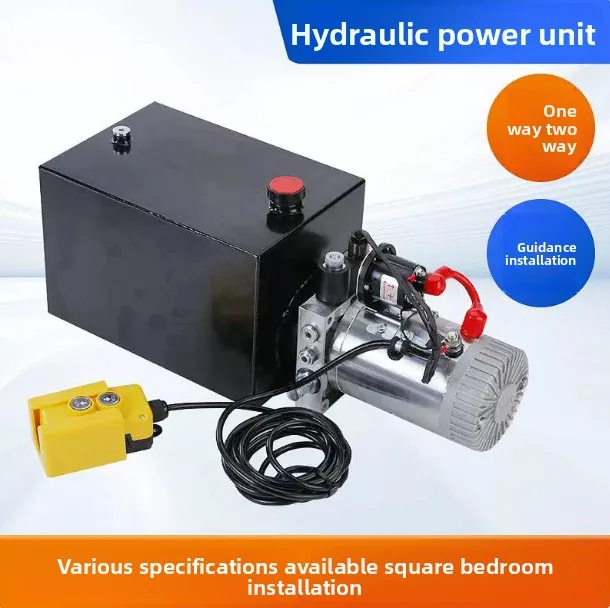 12V DC Hydraulic Power Unit 12 Quart | Electric Remote Control Dump Trailer Pump Single/Double Acting
12V DC Hydraulic Power Unit 12 Quart | Electric Remote Control Dump Trailer Pump Single/Double Acting