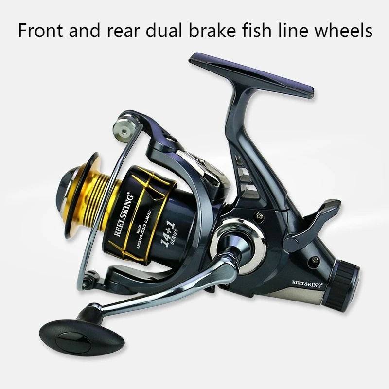 Kh Series Fishing Line Wheel Dual Brake Metal Head Front And Rear Brake Fishing Wheel Throwing Rod Wheel Fishing Equipment
Kh Series Fishing Line Wheel Dual Brake Metal Head Front And Rear Brake Fishing Wheel Throwing Rod Wheel Fishing Equipment