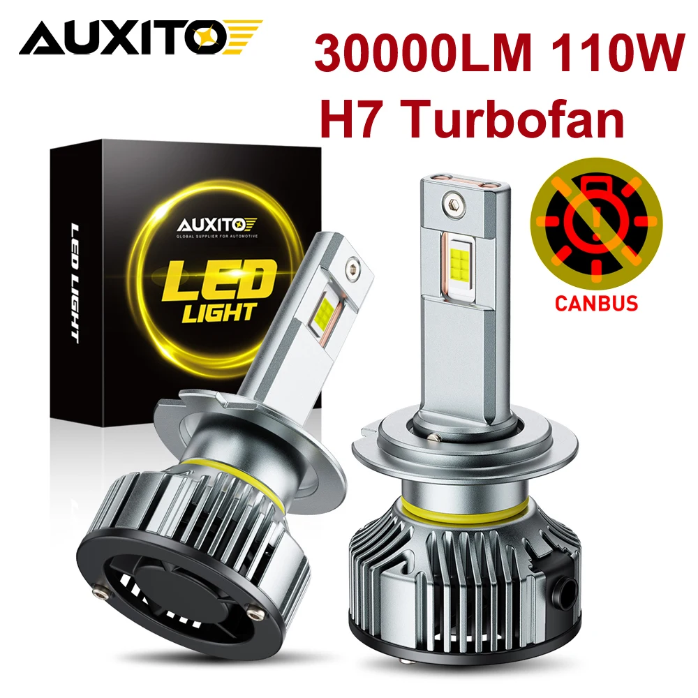 2шт AUXITO 110W Turbo H7 LED CANBUS No Error Light Мини-фара 30000LM H7 Автомобильные светодиодные фары с вентилятором 6500K Белый 12V
2шт AUXITO 110W Turbo H7 LED CANBUS No Error Light Мини-фара 30000LM H7 Автомобильные светодиодные фары с вентилятором 6500K Белый 12V