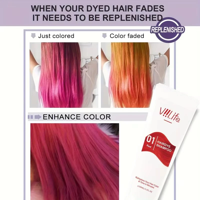 ViiLife ColorTreated Шампунь, не выцветает в течение 15 дней, интенсивное увлажнение цвета для сухих окрашенных волос, 8 разных цветов, увлажняющий
ViiLife ColorTreated Шампунь, не выцветает в течение 15 дней, интенсивное увлажнение цвета для сухих окрашенных волос, 8 разных цветов, увлажняющий