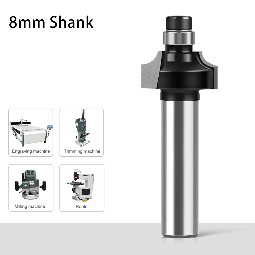  8mm Shank Cabinet Arc Wood Router Bit For Solid Wood Edge Molding And Furniture Surface Processing Milling Cutter
8mm Shank Cabinet Arc Wood Router Bit For Solid Wood Edge Molding And Furniture Surface Processing Milling Cutter