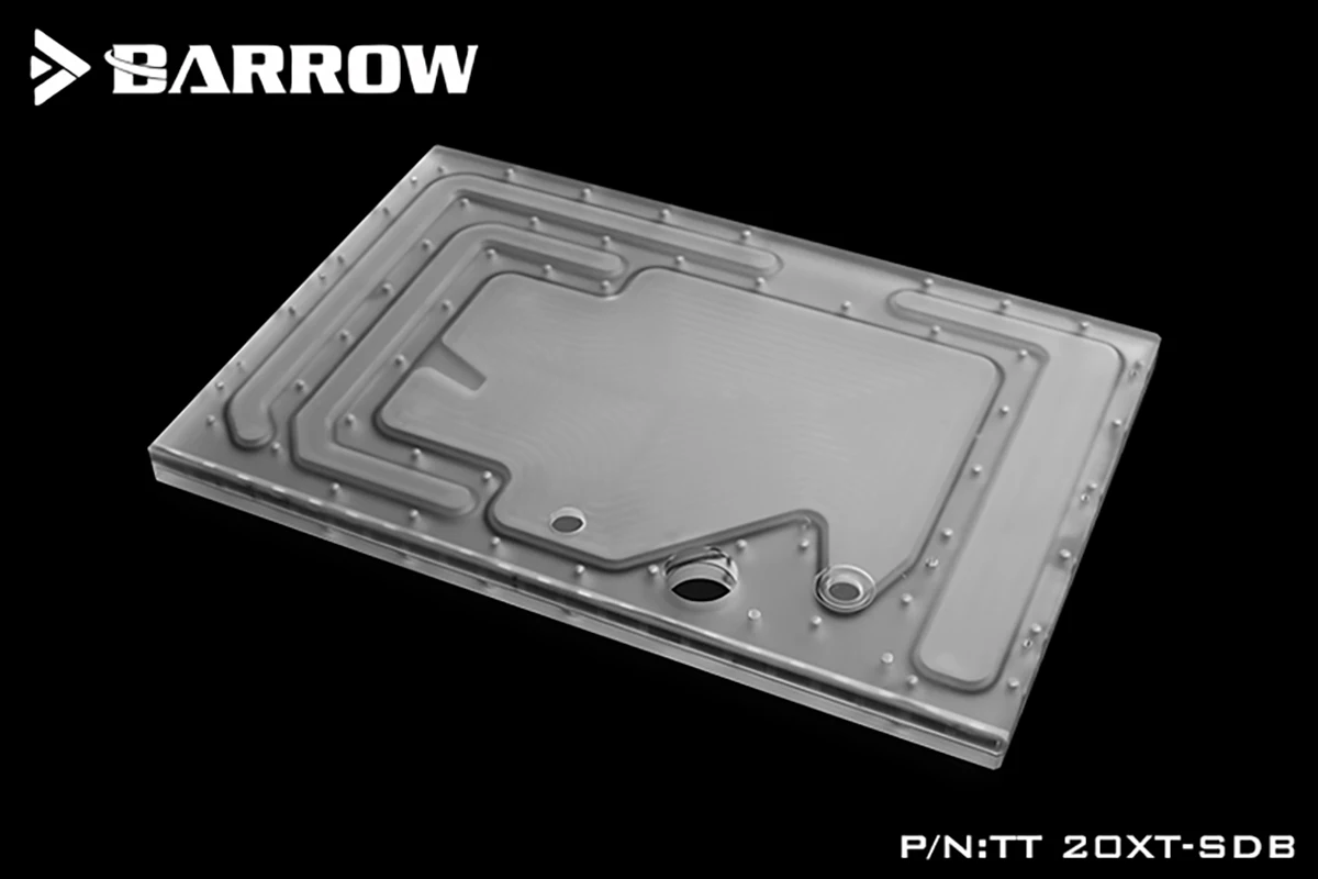 Акриловая плата Barrow в качестве использования водяного канала для компьютерного корпуса TT LEVEL 20XT для блока процессора и графического процессора TT 20XT-SDB
Акриловая плата Barrow в качестве использования водяного канала для компьютерного корпуса TT LEVEL 20XT для блока процессора и графического процессора TT 20XT-SDB