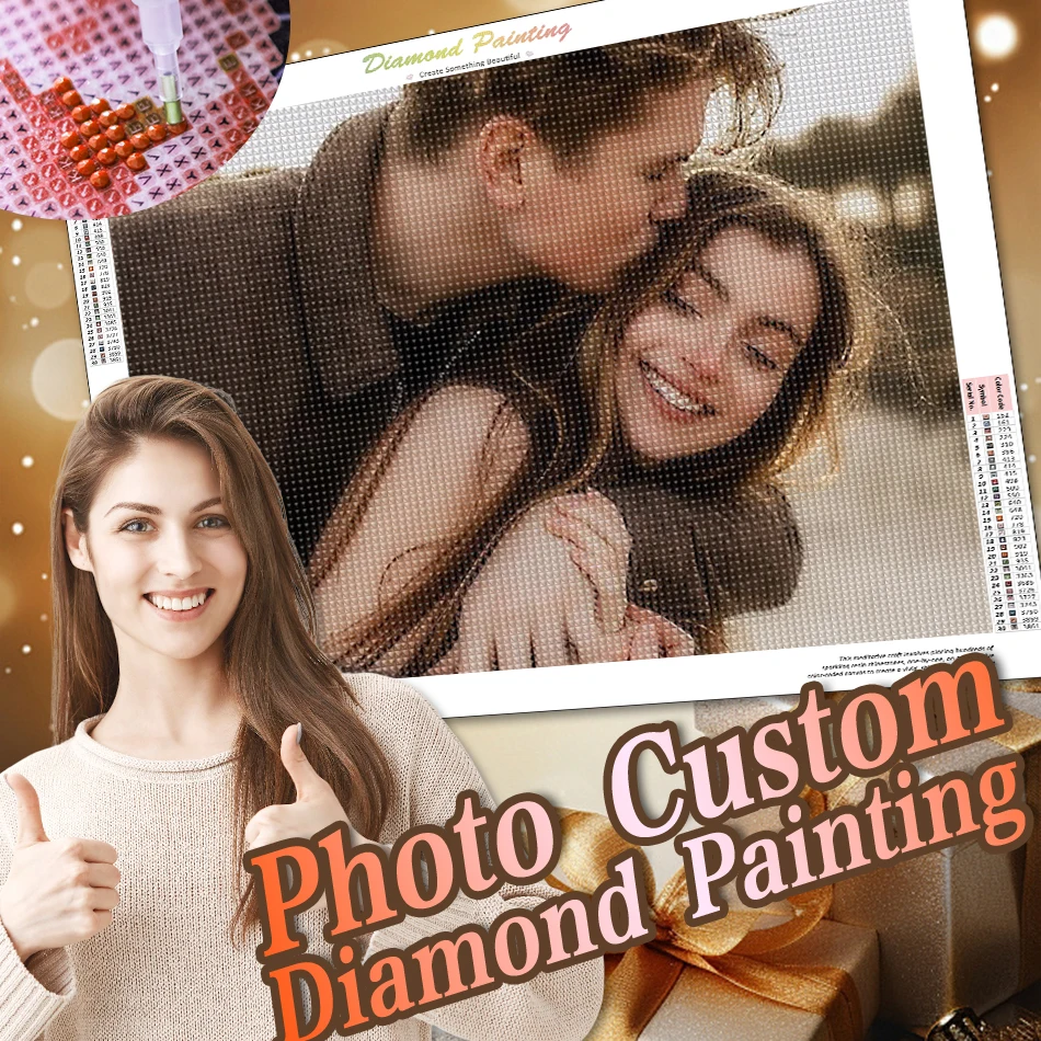 Full Square/Round Photo Custom Diamond Painting Couples And Landscape Picture Rhinestone Cross Stitch Diamond Embroidery Art Per
Full Square/Round Photo Custom Diamond Painting Couples And Landscape Picture Rhinestone Cross Stitch Diamond Embroidery Art Per