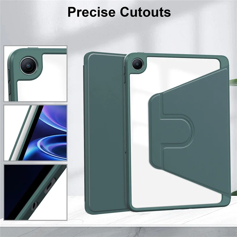 For Redmi Pad 2 9.7 inch 2026 Case with Pencil Holder 360 Rotating Acrylic Hard Stand Cover For Redmi Pad 2 9.7 Case Coque Funda
For Redmi Pad 2 9.7 inch 2026 Case with Pencil Holder 360 Rotating Acrylic Hard Stand Cover For Redmi Pad 2 9.7 Case Coque Funda