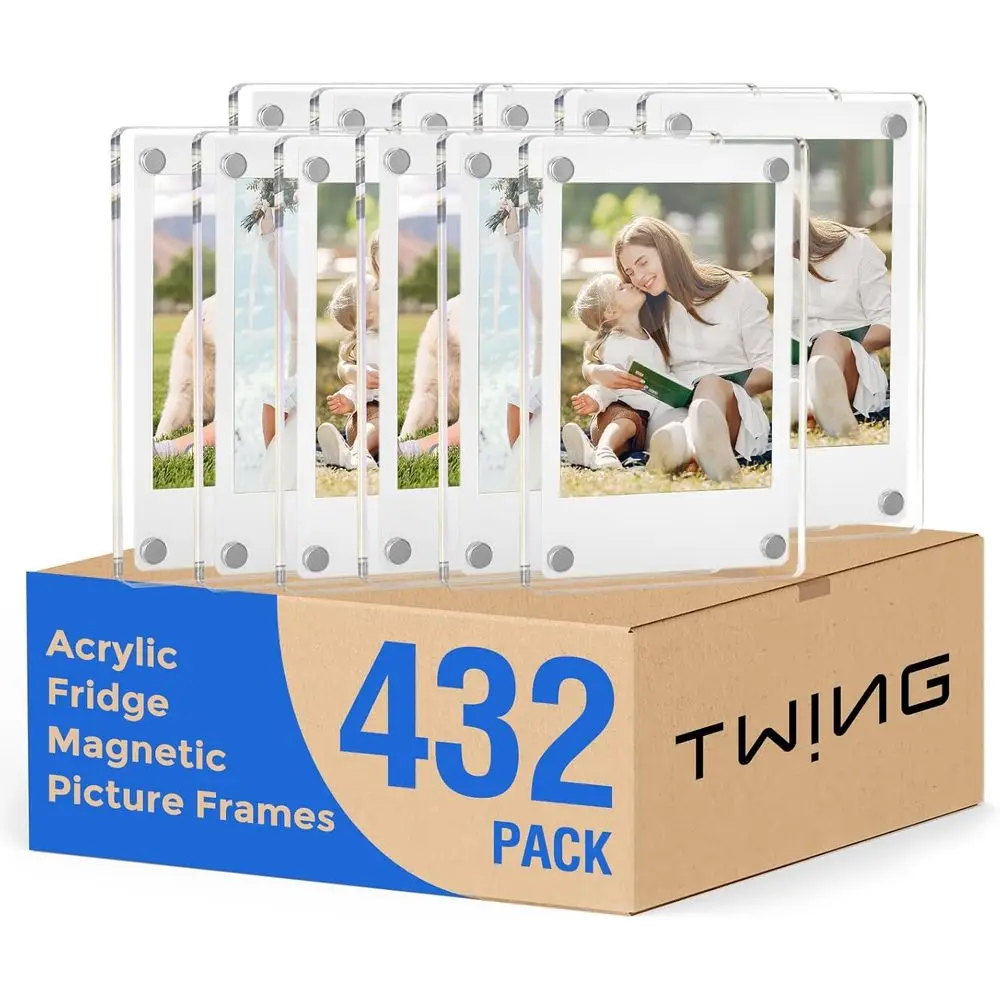 432 Pack (1 Box) Acrylic ridge Magnet es, Double Sided Photo Rerigerator Magnetic Photo e or ujiilm Instax Mini, Clear Picture D
432 Pack (1 Box) Acrylic ridge Magnet es, Double Sided Photo Rerigerator Magnetic Photo e or ujiilm Instax Mini, Clear Picture D