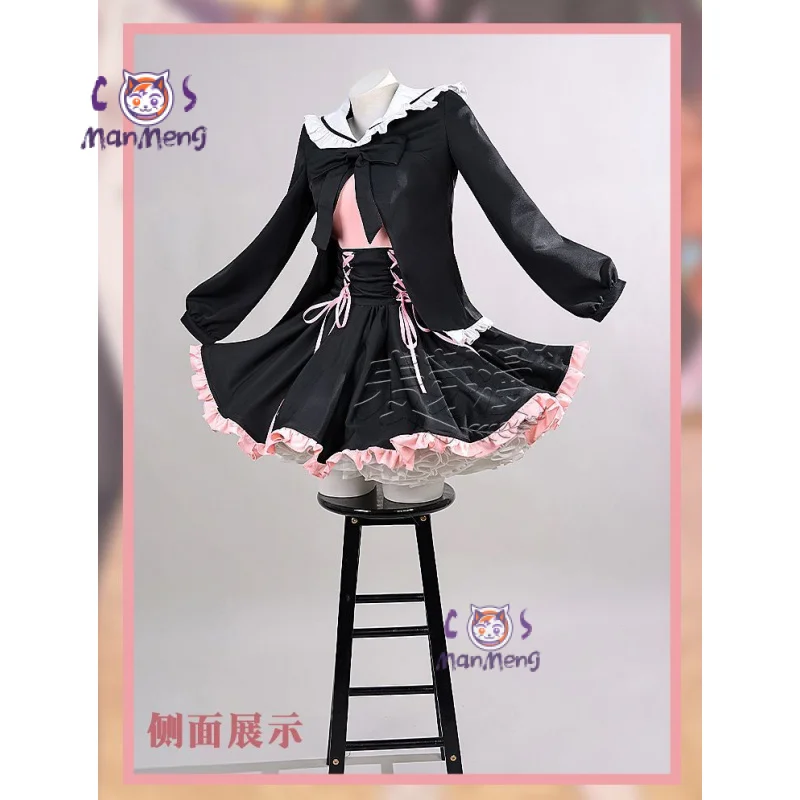 Anime DATE A LIVE Tokisaki Kurumi Cosplay Costume Nightmare Coat skirt tie accessories Halloween party girl sweet JK uniform
Anime DATE A LIVE Tokisaki Kurumi Cosplay Costume Nightmare Coat skirt tie accessories Halloween party girl sweet JK uniform